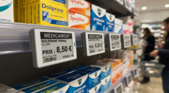 étiquettes électroniques